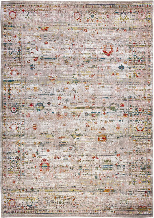 8' X 11' White Oriental Non Skid Area Rug