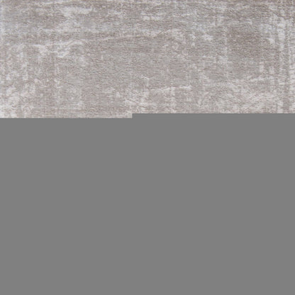 3' X 5' Gray and White Chevron Non Skid Area Rug