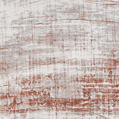 6' X 8' Gray and Yellow Abstract Non Skid Area Rug