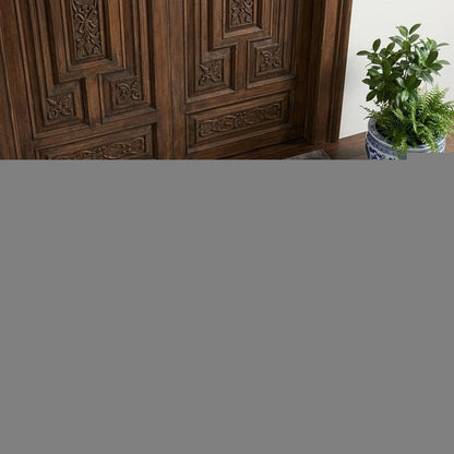 3' X 5' Gray Medallion Non Skid Area Rug