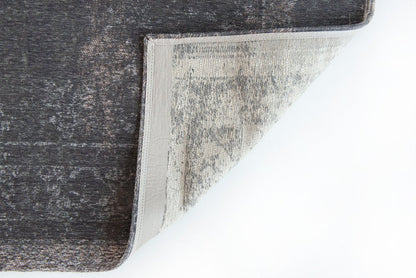8' X 11' Gray Medallion Non Skid Area Rug