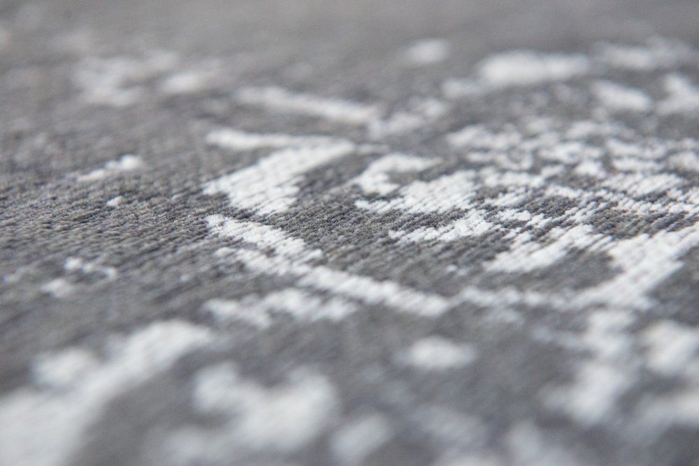 8' X 11' Gray Medallion Non Skid Area Rug