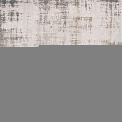 5' X 7' Gray and Beige Abstract Non Skid Area Rug