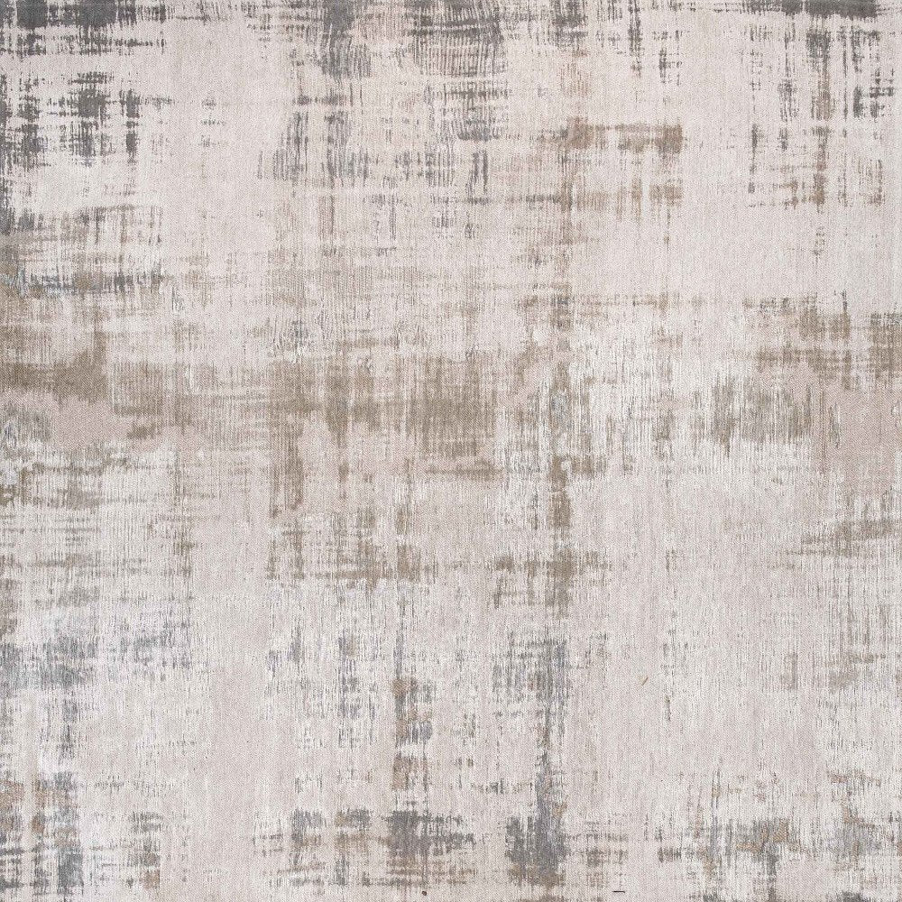 6' X 8' Gray and Beige Abstract Non Skid Area Rug
