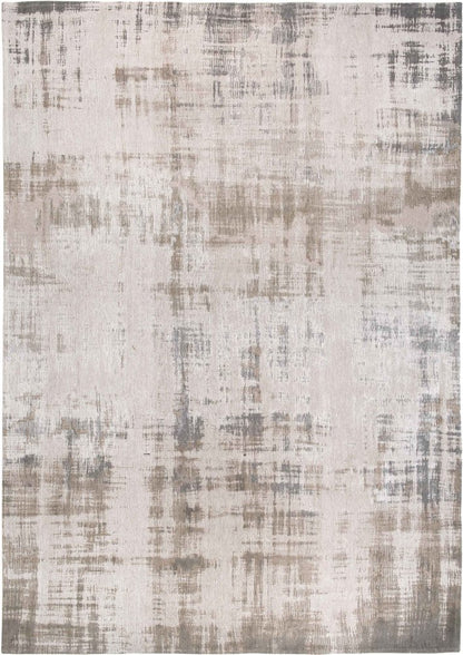 8' X 11' Gray and Beige Abstract Non Skid Area Rug