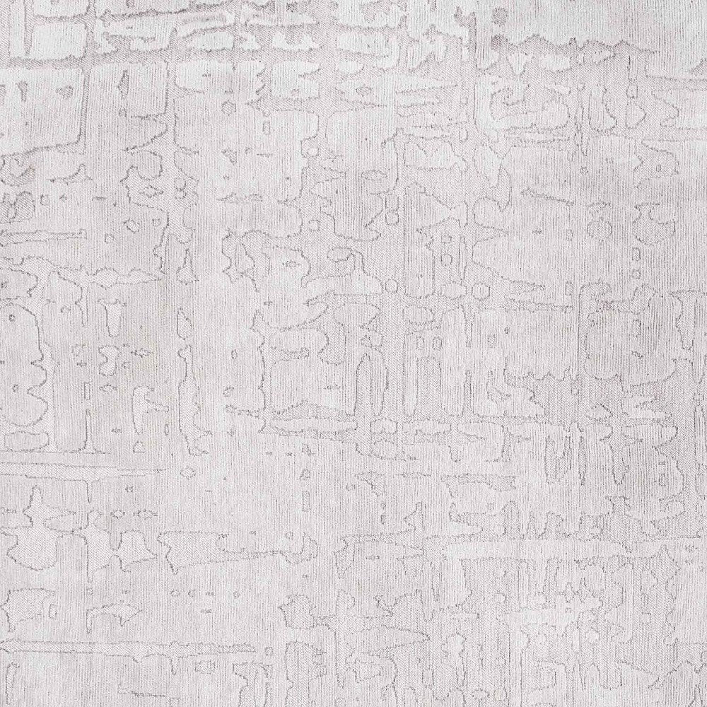 9' X 13' White Abstract Non Skid Area Rug