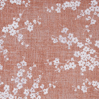 9' X 13' Red and White Round Oriental Non Skid Area Rug