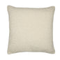 20" Ivory Throw Pillow With Shag