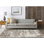 2' X 3' Brown Abstract Hand Loomed Area Rug