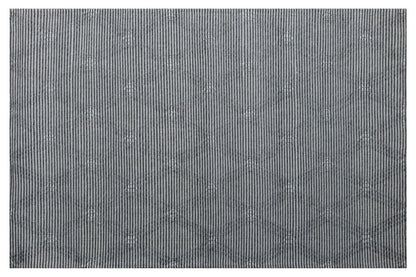 10' X 14' Blue and Ivory Wool Geometric Hand Woven Area Rug