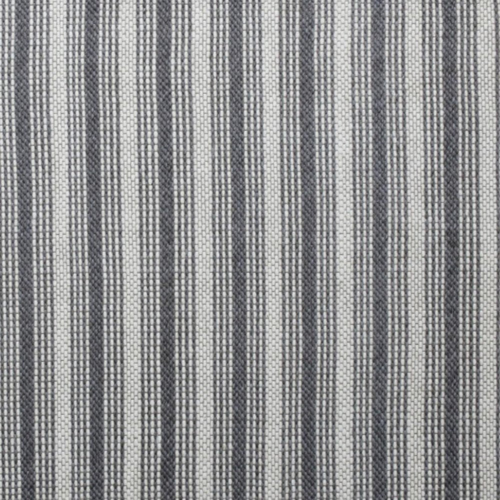 2' X 3' Gray Wool Striped Hand Woven Area Rug