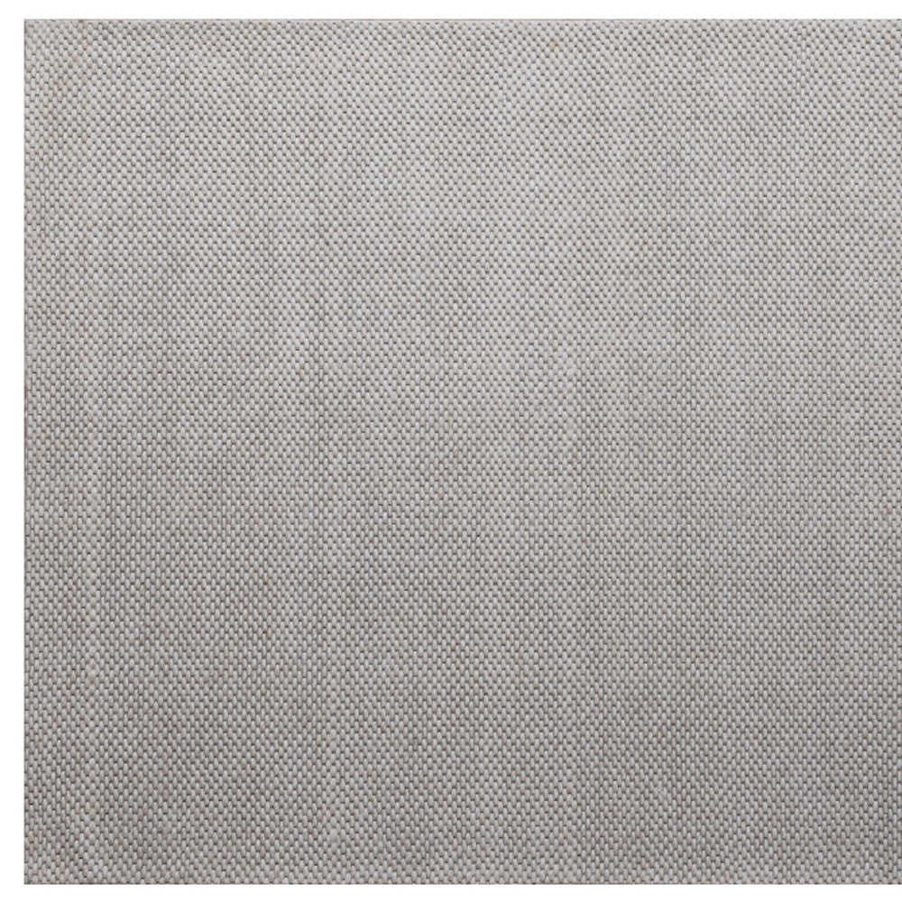 2' X 3' Beige Wool Hand Woven Area Rug