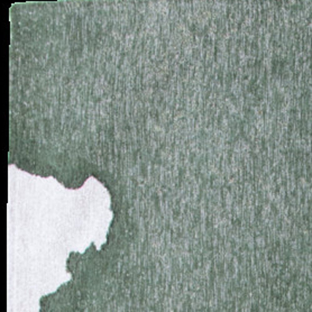 9' X 13' Gray and Green Abstract Non Skid Area Rug