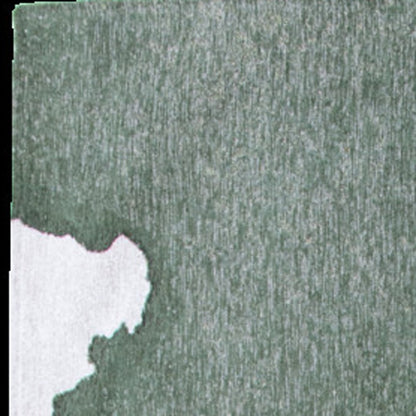 9' X 13' Gray and Green Abstract Non Skid Area Rug