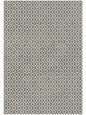 5' X 8' Beige and Gray Geometric Area Rug
