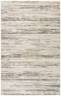 4' X 6' Cream Abstract Distressed Area Rug