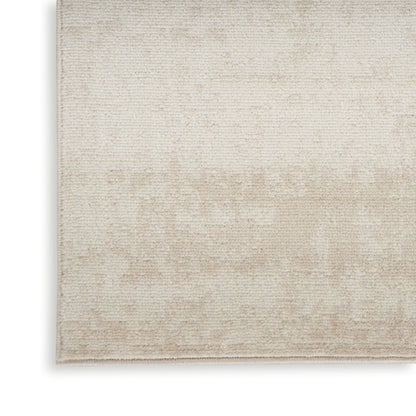 9' X 12' Cream Abstract Area Rug
