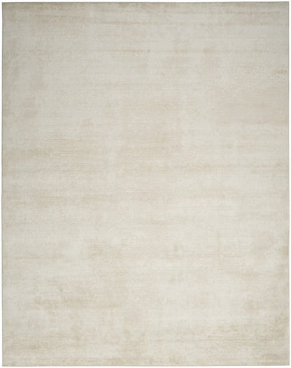 9' X 12' Cream Abstract Area Rug