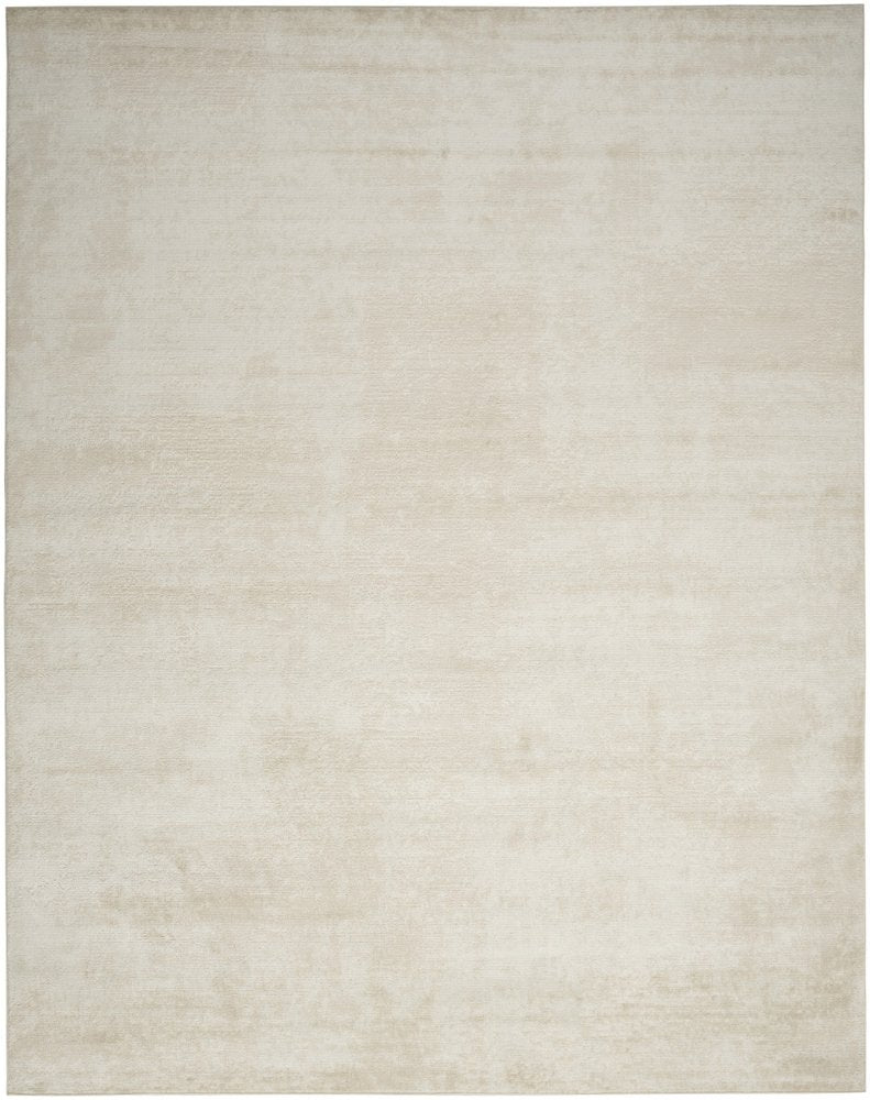 8' X 10' Cream Abstract Area Rug