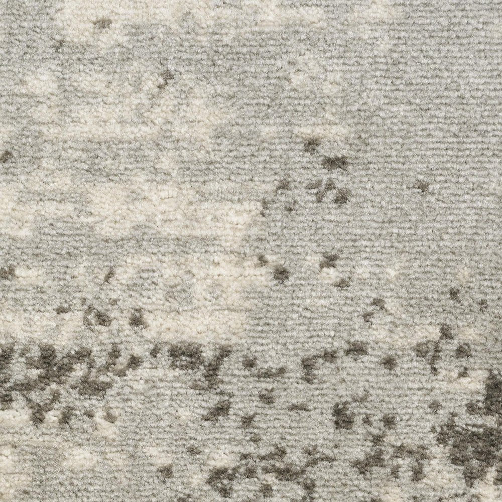 5' X 7' Cream Abstract Area Rug