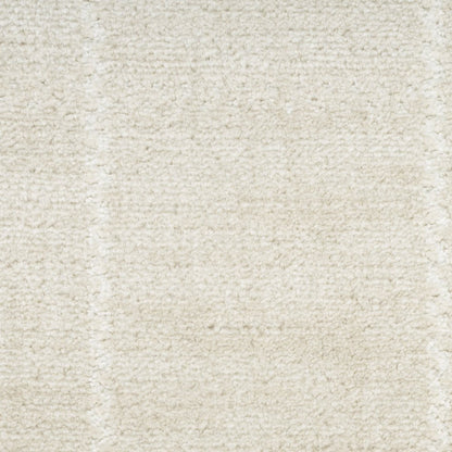 9' X 12' Cream Geometric Area Rug
