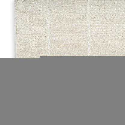 9' X 12' Cream Geometric Area Rug