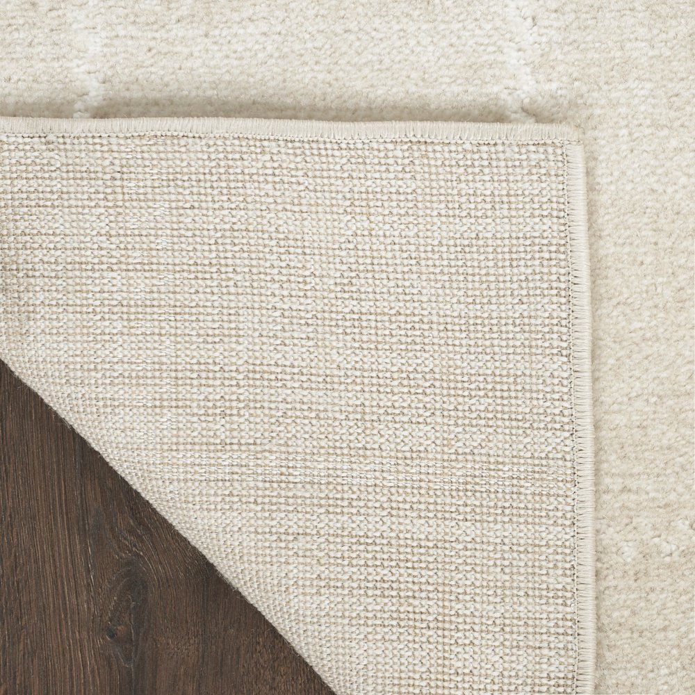 8' X 10' Cream Geometric Area Rug