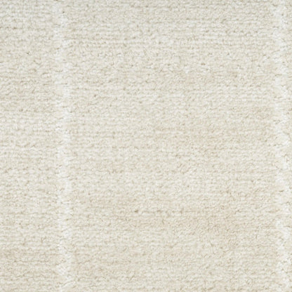 5' X 7' Cream Geometric Area Rug