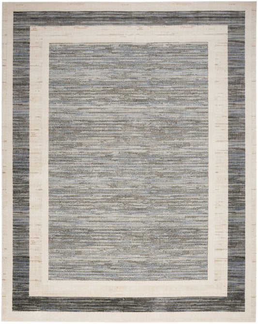 5' X 7' Gray Geometric Area Rug