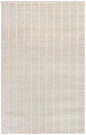 4' X 6' Cream Geometric Area Rug