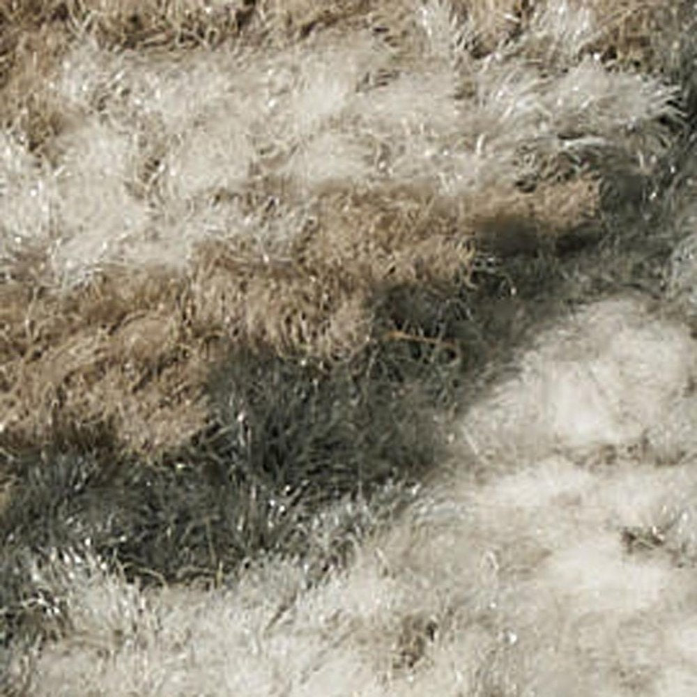8' X 10' Cream Floral Distressed Area Rug