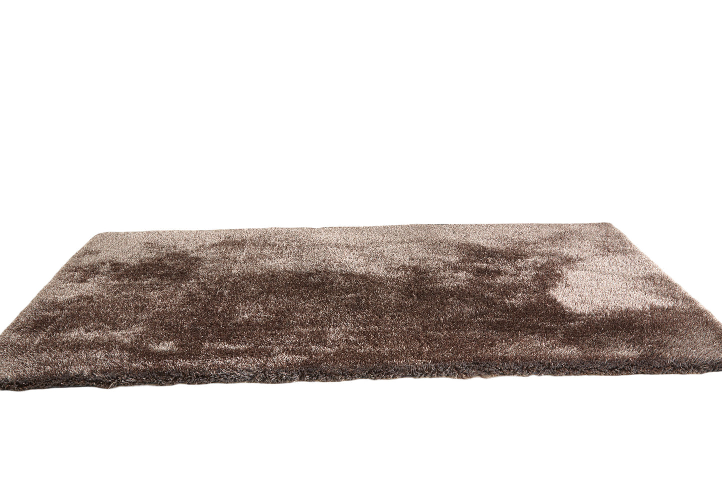 5' X 7' Charcoal Shag Hand Tufted Area Rug