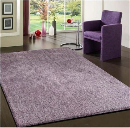 5' X 7' Purple Shag Hand Tufted Area Rug