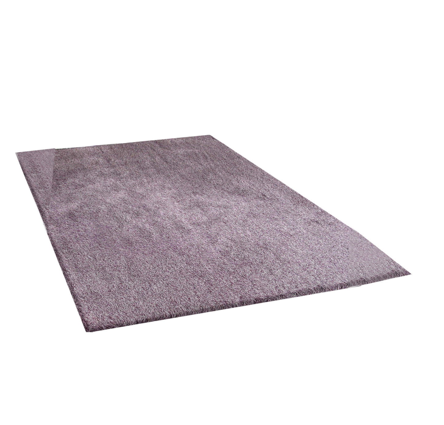 5' X 7' Purple Shag Hand Tufted Area Rug