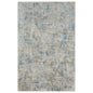 2' X 3' Blue and Ivory Abstract Area Rug