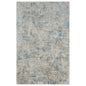 2' X 3' Blue and Ivory Abstract Area Rug