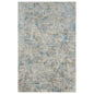 2' X 3' Blue and Ivory Abstract Area Rug