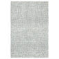 10' X 14' Blue and Ivory Wool Checkered Hand Hooked Area Rug