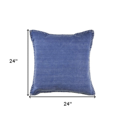 Set of Two Light Gray Cotton Throw Pillow