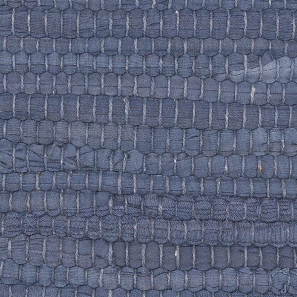 Set of Two 20" Turquoise Cotton And Jute Throw Pillows with Texture