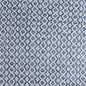 Set of Two Blue Chevron Cotton Throw Pillows