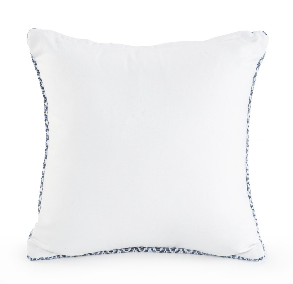 Set of Two Gray Chevron Cotton Throw Pillow