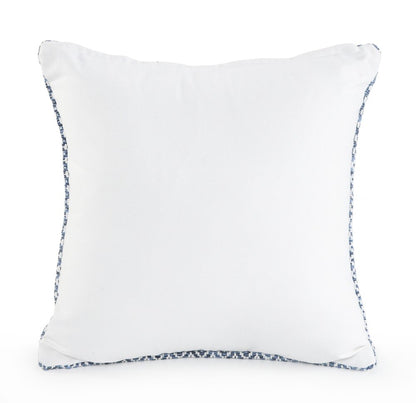 Set of Two Gray Chevron Cotton Throw Pillow