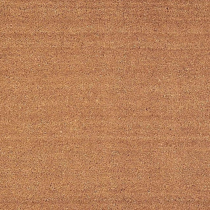 24" X 36" Natural Coir Solid Color Outdoor Door Mat