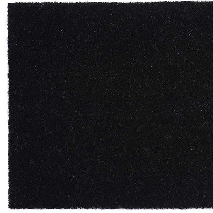 17" X 29" Black and White Coir Skull Outdoor Halloween Door Mat