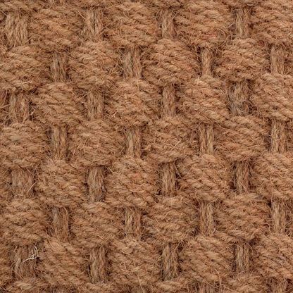 18" X 30" Brown Coir Weave Outdoor Door Mat