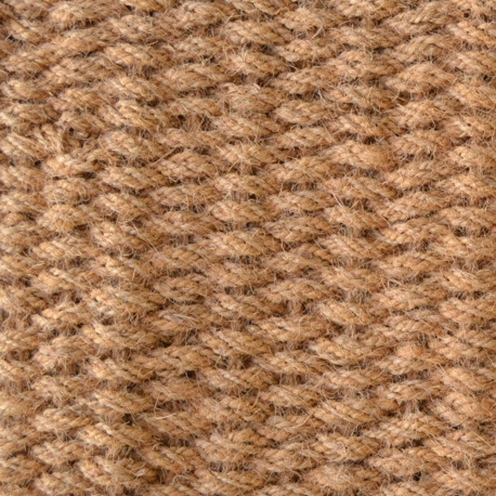 18" X 30" Brown Coir Weave Outdoor Door Mat
