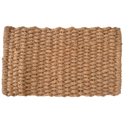 18" X 30" Brown Coir Weave Outdoor Door Mat