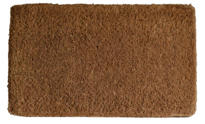 16" X 27" Brown Coir Outdoor Door Mat