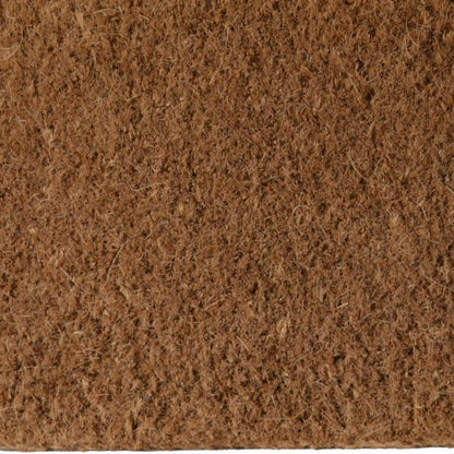 22" X 36" Brown Coir Outdoor Door Mat